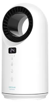 Obrázok produktu pre Cecotec Readywarm 8200 Bladeless, Elektrický ohrievač s ventilátorom, 60°, 12 h, Vnútorný, Stôl, Podlaha, Tabuľka, Čierna, Biela