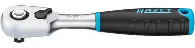 Produktbild von HiPer Feinzahn-Umschaltknarre 863HPS, 1/4" (schwarz/blau, Betätigungswinkel 4°, Sicherheitsverriegelung)