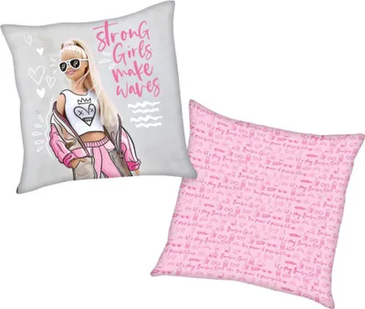 Produktbild von Kinder Kissen | 40 x 40 cm | Barbie | Kuschelkissen | Dekokissen