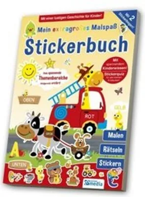 Produktbild von Stickerspaßbuch - Meine Welt im Kindergarten
