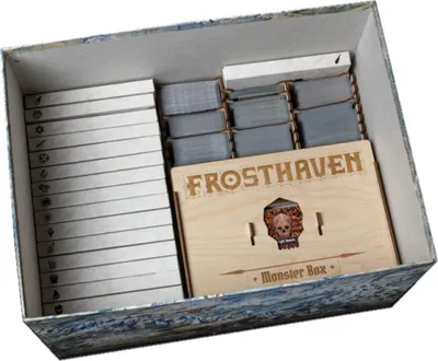Produktbild von Laserox Sortiereinsatz FrostBox - Monsterbox Version für Frosthaven