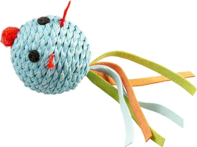 Produktbild von Duvo+ Katzenspielzeug Jolly Ballmaus blau