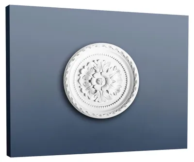 Image de Orac Decor R13 LUXXUS Rosace Décoration de plafond Elément de stuc | d 28 cm