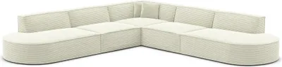 Produktbild von Cord Ecksofa Brevia Hellbeige