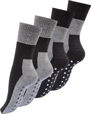 Produktbild von Vincent Creation® ABS Socken 4 Paar Stoppersocken 43-46