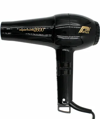 Produktbild von Parlux Superturbo 2600 Schwarz - professioneller Haartrockner