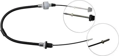 Produktbild von A.B.S. K25760 Kupplungsseil Seilzug für OPEL Corsa B Schrägheck (S93)