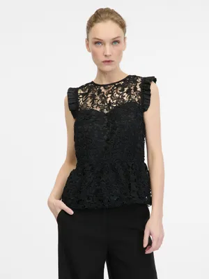 Produktbild von Orsay Schwarze Damenbluse 1001252660000__34