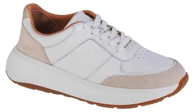 Produktbild von FitFlop - "F-Mode" Sneaker für Damen, Leder PP11387 (37 EU) (Weiß)