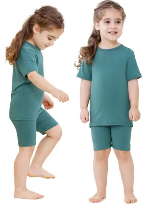 Produktbild von Omgoods – Pyjama-Set für Kinder aus Bambusfaser – für Kinder im Alter von 2-8 Jahren