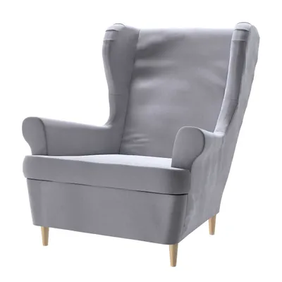 Produktbild von Dekoria Bezug für Strandmon Sessel, grau,
