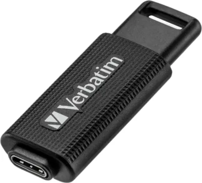 Zdjęcie produktu dla Verbatim Pendrive 32Gb Usb-C Czarny/ Black 49457