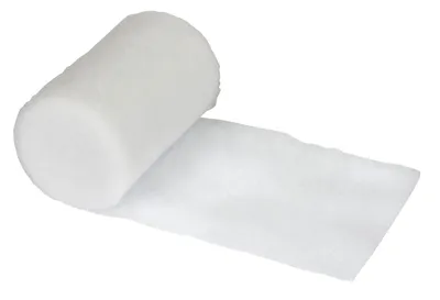 Produktbild von Kerbl Rollwatte Rollino 10cm / 3m 8 Stück im Klinikpack weiß