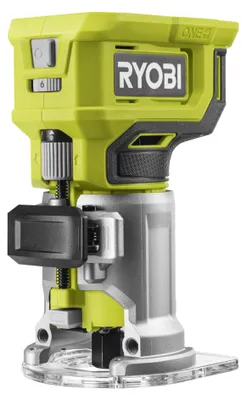 Image de RYOBI - Débroussailleuse 18V ONE+ - 30 000 tr/min - Pince de serrage 6 mm - Livrée avec : 1 pince de serrage 6 mm, 1 fraise, 1 clé et 1 guide de coupe - RTR18-0