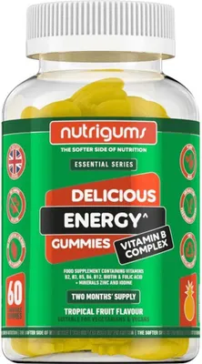 Immagine prodotto di Nutrigums Energy Complesso vitaminico del gruppo B, 60 caramelle gommose