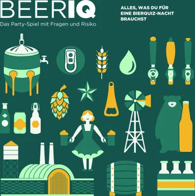 Produktbild von Helvetiq BeerIQ, Kartenspiel, Trivia, 16 Jahr(e)