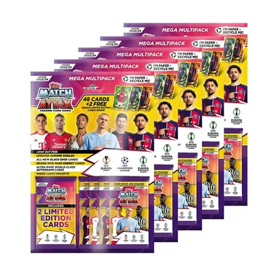 Immagine prodotto di Champions League 2023/24 - Carte collezionabili - 5 Mega Multipack