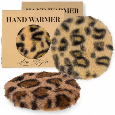 Produktbild von Set Handwärmer mit Strickbezug - Fingerwärmer für kalte Tage
