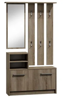 Immagine prodotto di Parete per anticamera PRIIT - rovere tartufo