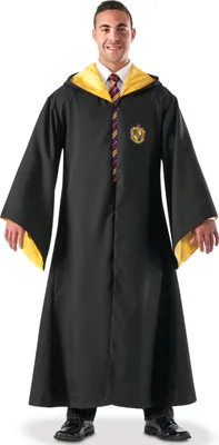 Produktbild von Nachbildung der Hufflepuff™-Zaubererrobe für Erwachsene