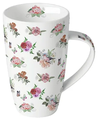 Produktbild von Porzellan-Becher 0,6 L - Charlotte white