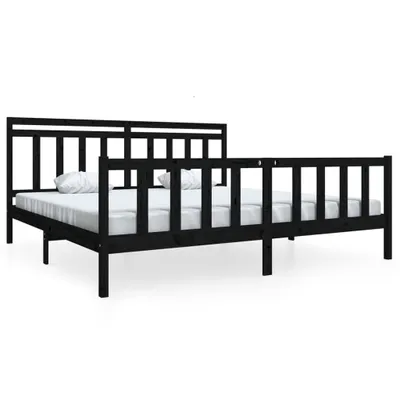 Zdjęcie produktu dla VidaXL 3100982, Czarny, 2,06 m, 2,06 m, 100 cm, 2000 x 2000 mm, 2060 x 40 x 1000 mm