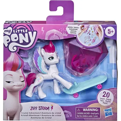 Produktbild von Hasbro F17855L00; F24525L00 - MLP CRYSTAL ADVENTURE PONIES ZIPP