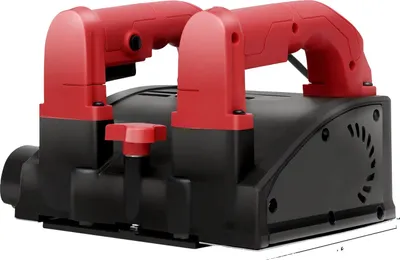 Immagine prodotto di Escavatore elettrico a parete, motore da 1200 W, profondità di progettazione regolabile, rosso