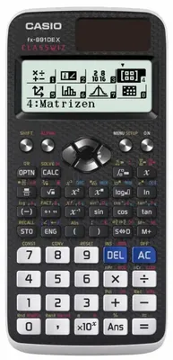 Produktbild von CASIO Schulrechner FX991DEX ClassWiz Solar- und Batteriebetrieb 80x162x11mm schwarz