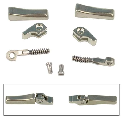 Productafbeelding van Glazen Veerscharnieren 2,8 mm voor Brillenreparatie, 50 Stuks