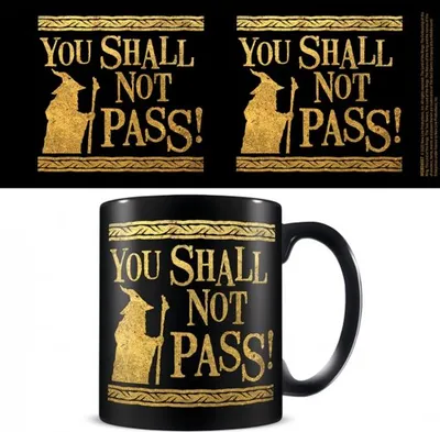 Image de Mug Le Seigneur des Anneaux (Vous ne passerez pas) 315ml