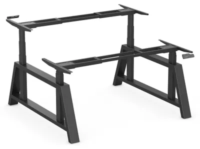 Immagine prodotto di Scrivania regolabile elettricamente - Colore: nero - Altezza: 73-137 cm - Struttura in metallo