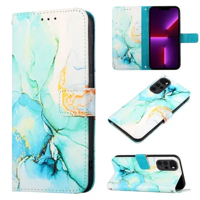 Productafbeelding van Beschermhoes voor de Motorola Moto G22, telefoonhoesje, tas, etui, 360 graden bescherming, kleur: groen