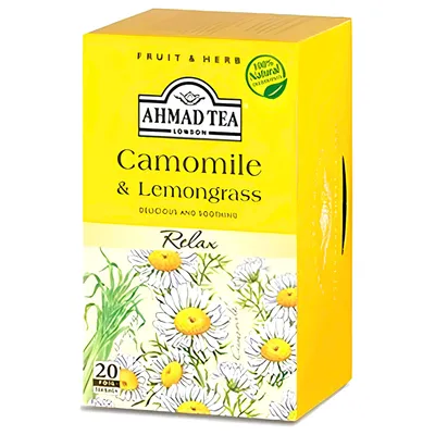 Immagine prodotto di Tè Ahmad - Camomilla e citronella 30 g, 20 bustine