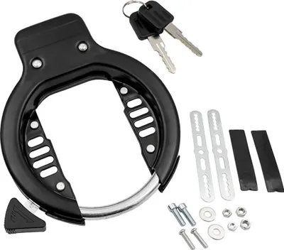Produktbild von Mvtek Clamp Fahrradschloss Für Den Rahmen Silber Silber One Size