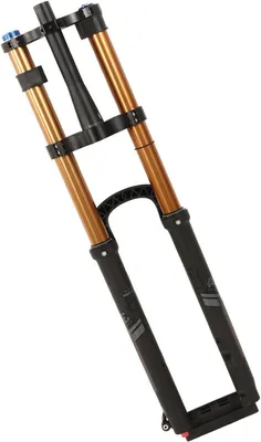 Productafbeelding van Mountain Bike Voorvork - Fiets Vering Vork - Off-road Rijden - Aluminiumlegering Dubbele Schouder - 29 Inch - Goud