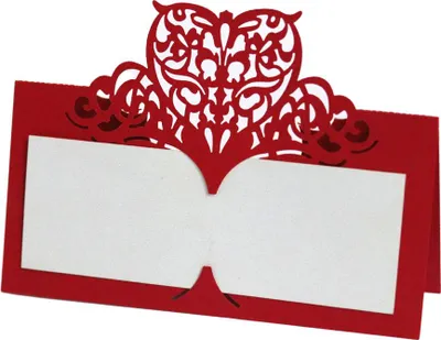 Image de Paquet de 50 Cœur Coupé Creux Numéro de Table Nom de Place Pour Mariage Réunion Coforrence Party Décoration
