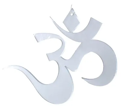 Produktbild von Spiritcatcher "Om" Resin weiss