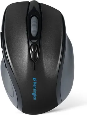 Zdjęcie produktu dla Kensington Mysz bezprzewodowa Pro Fit - czarna, Optyczny, RF Wireless, 1600 DPI, Czarny