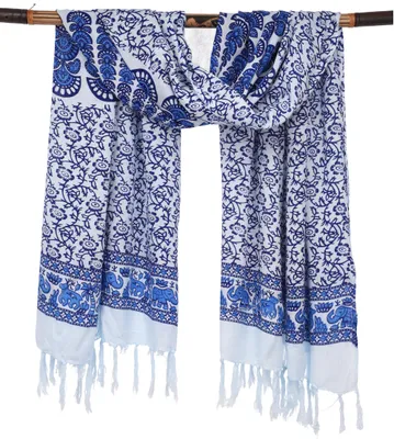 Produktbild von Sarong Tuch, Bali Sarong, Wandtuch, Wickelrock, Sarongkleid - Modell 11, Uni, Viskose, 160*110 cm, Sarongs & Tücher