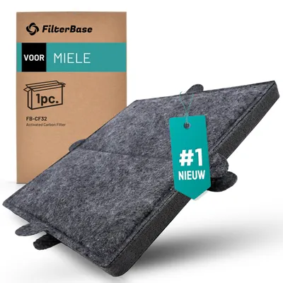 Aktivkohlefilter für Miele DKF12-1, 283x242x20 mm