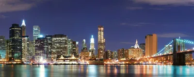 Produktbild von Fototapete - Manhattan 375x150cm - Vliestapete