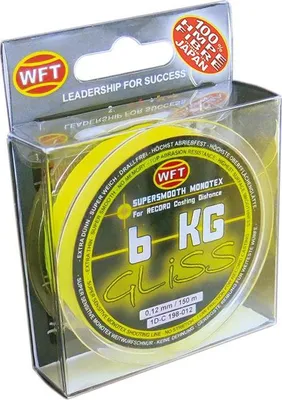 Produktbild von WFT Schnur Gliss Monotex Yellow Länge 150m ø 0,08mm