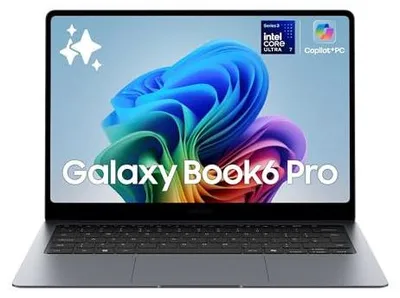Immagine prodotto di Samsung Galaxy Book6 Copilot+ PC Intel Core Ultra 7 365 14" WUXGA 16 GB LPDDR5x 512 GB SSD Wi-Fi 6E Windows 11 Pro Grigio