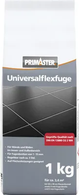 Produktbild von Primaster Universalflexfuge 1 - 15 mm weiß 1 kg