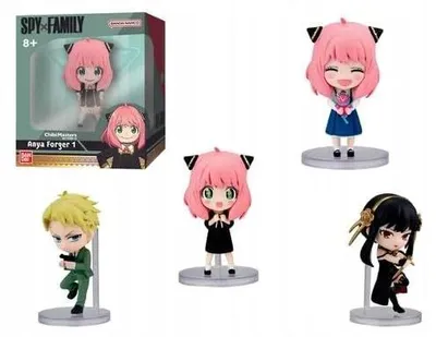 Zdjęcie produktu dla Figurka Bandai Spy x Family, seria Chibi Masters, wysokość 8 cm