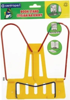 Obrázok produktu pre Kovový stojan na čítanie - žltý