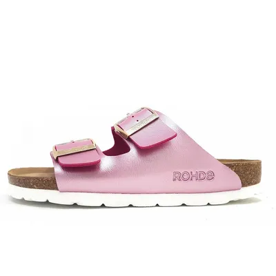 Immagine prodotto di Scarpe da casa, pantofole e sandali da donna del marchio Rohde, colore rosa, per il tempo libero