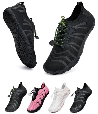 Immagine prodotto di Scarpe da acqua, scarpe da nuoto - Unisex - Antiscivolo - Asciugatura rapida - Ideali per spiaggia e piscina