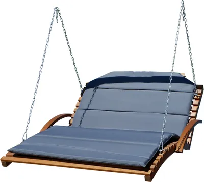 Produktbild von AS-S Hängeliege Doppelliege Hollywoodliege aus Holz Lärche MACAO-LOUNGER (ohne Gestell)